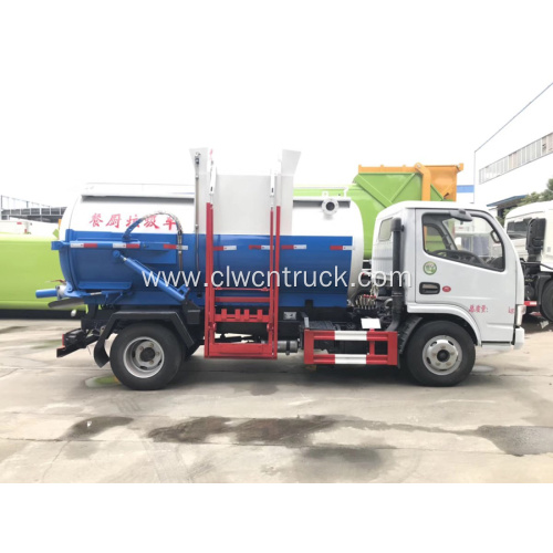 Factory Sale Cheap Dongfeng 4CBM Food Waste Truck